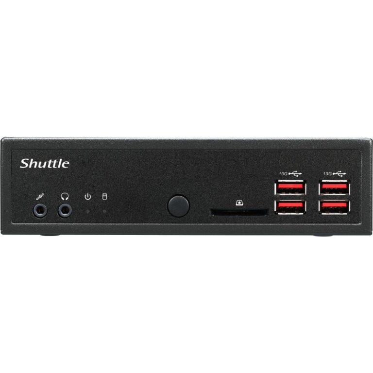 Barebone Shuttle DH32U5  e zezë