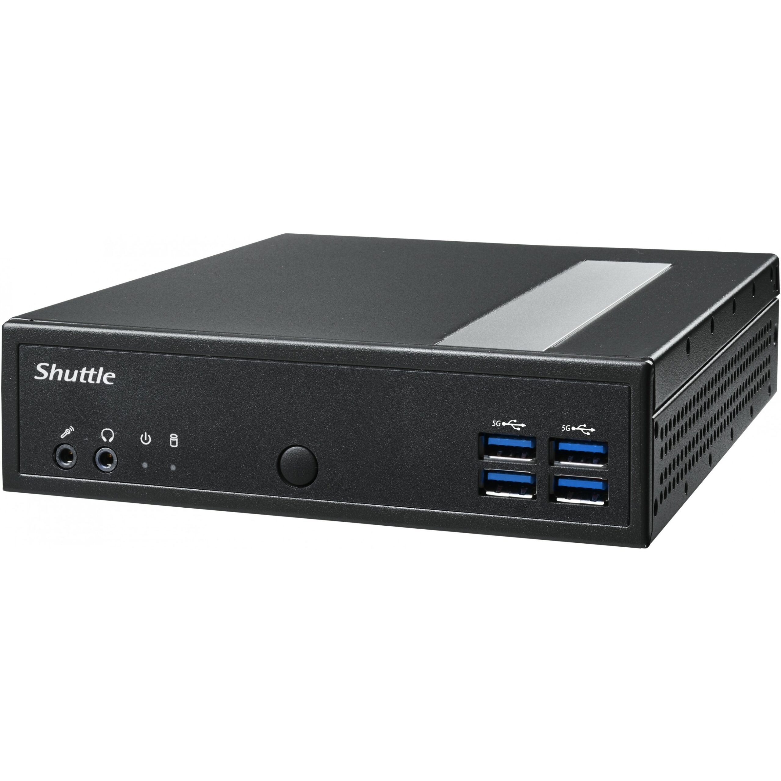 Mini Kompjuter Shuttle XPC Slim Barebone DL30N – Intel N100 / DDR5 / Dual 2.5G LAN / Fanless Design - Zezë