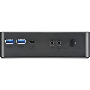 Mini Kompjuter Barebone ShuttleBarebone NC40U5 Black (Core i5-1235U) 24/7. Dual Video. Ultra HD