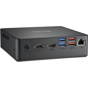 Mini Kompjuter Barebone ShuttleBarebone NC40U5 Black (Core i5-1235U) 24/7. Dual Video. Ultra HD