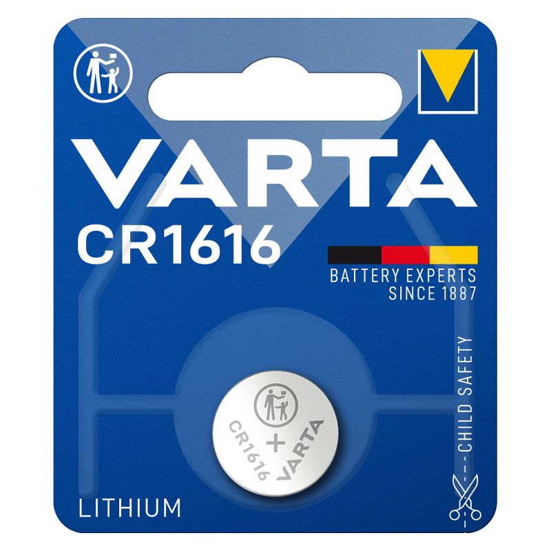 Bateri Button Varta CR1616 Lithium 3V - Figura 2