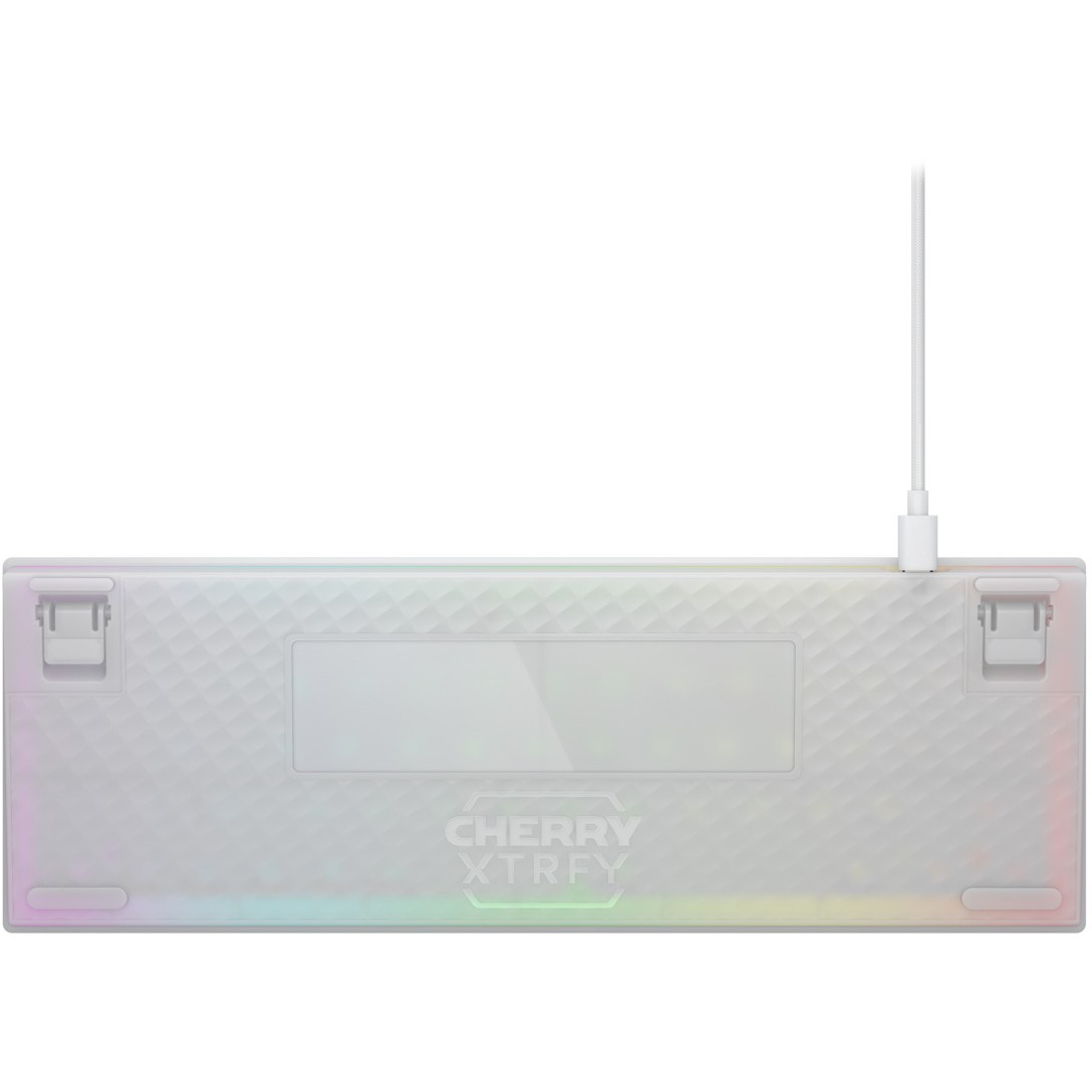 Tastierë Gaming Cherry Xtrfy K5V2 Compact / RGB / MX2A Red / DE - Bardhë - Figura 4