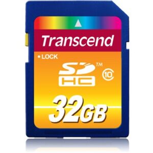 Kartë Memorie SD CARD 32GB TRANSCEND SDHC