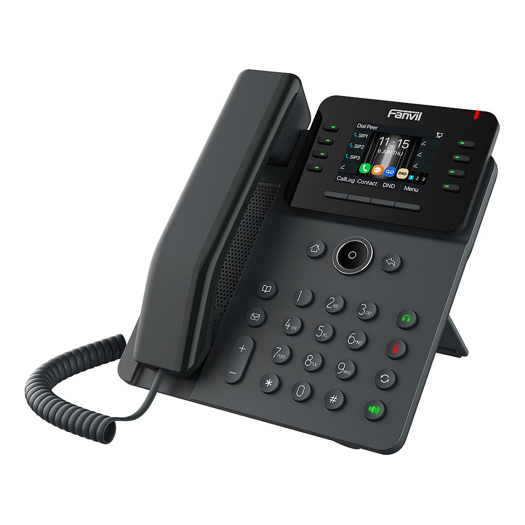 Telefon Fanvil V62W / SIP / PoE / Gigabit / USB - Zezë - Figura 2