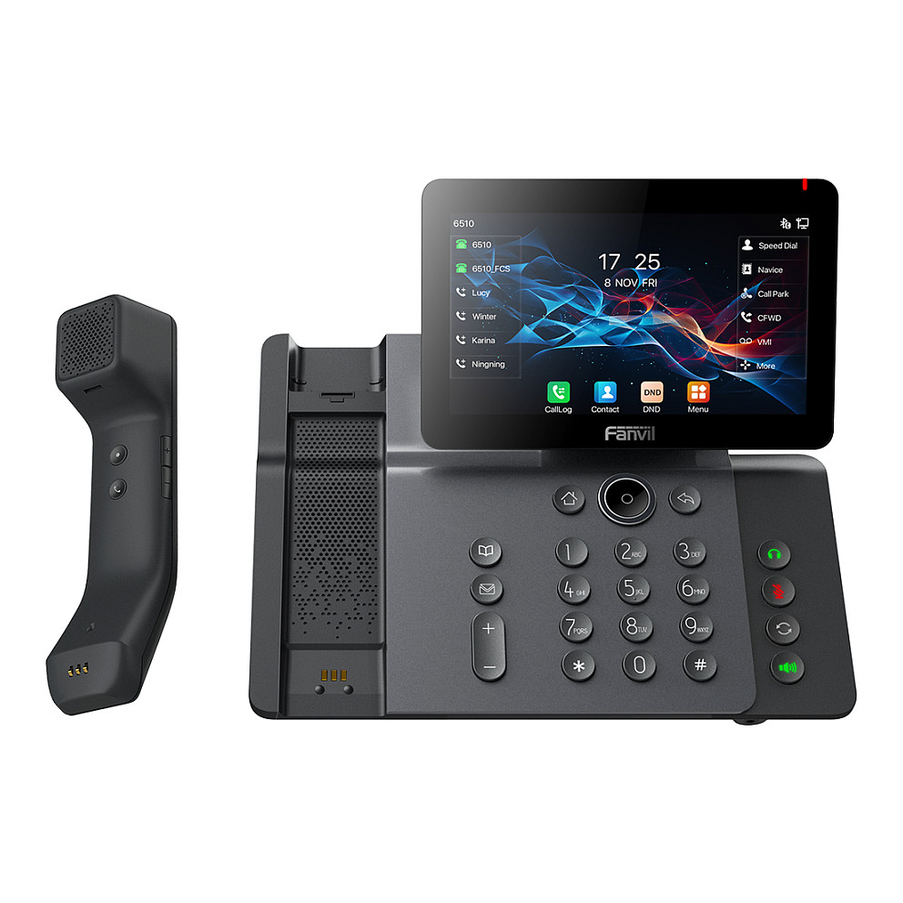 Telefon VoIP Fanvil V66 Pro me SIP 7" / Gigabit / WiFi / Bluetooth - Zezë - Figura 2