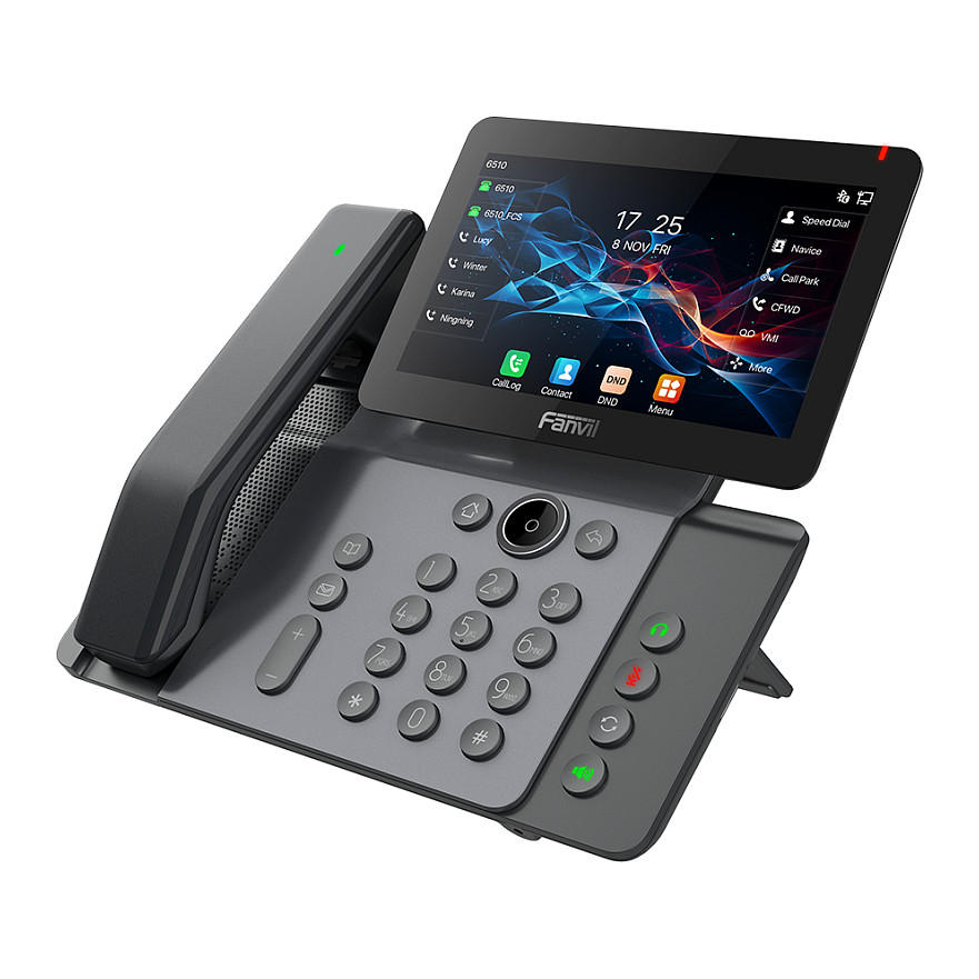Telefon VoIP Fanvil V66 Pro me SIP 7" / Gigabit / WiFi / Bluetooth - Zezë - Figura 3
