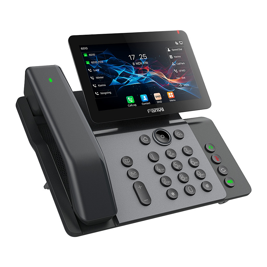 Telefon VoIP Fanvil V66 Pro me SIP 7" / Gigabit / WiFi / Bluetooth - Zezë - Figura 4