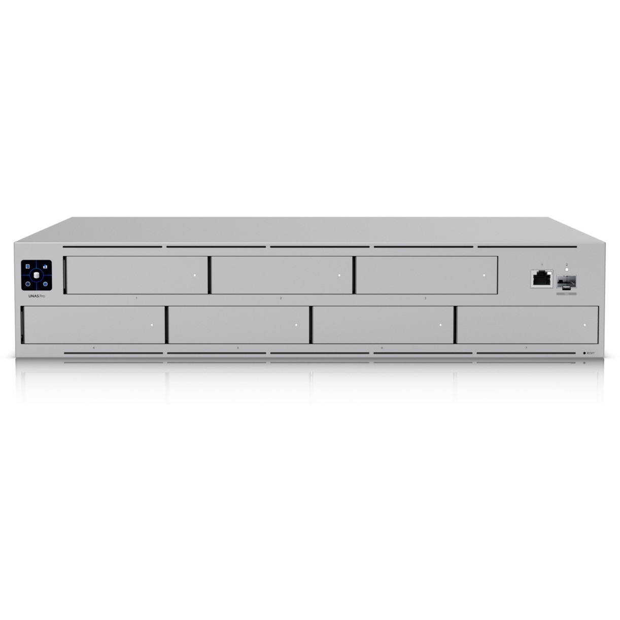 NAS Ubiquiti UNAS‑Pro / 7‑Bay / 7x 2.5/3.5 HDD‑SSD / 1x GbE / 1x SFP+