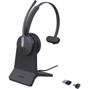 Kufje pa kabllo Yealink BH70 Mono Bluetooth Headset with Charging Stand USB-C/A – Zezë