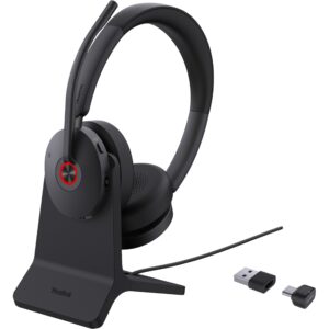 Kufje pa kabllo Yealink BH74 Bluetooth Headset with Charging Stand for Microsoft Teams USB-C/A – Zezë