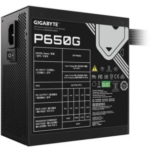 Furnizues Energjie PSU 650W GIGABYTE GP-P650G 80+ Bronze