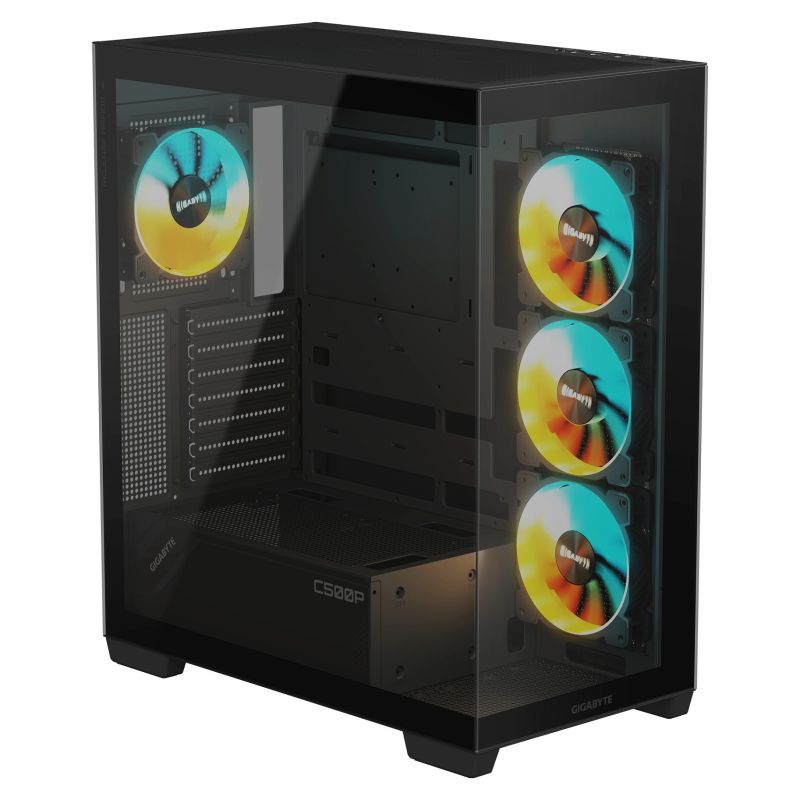 Kasë Midi Tower GIGABYTE GB-C500P ST RGB – Zezë - Figura 5