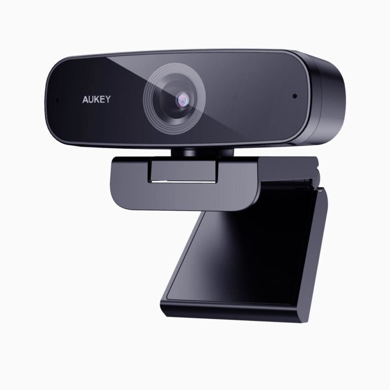 Webcam Aukey PC-W3 Seria Stream Full HD me sensor 1/2.9"-CMOS e zezë