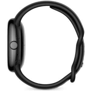 Orë e mençur Google Pixel Watch matte black stainless steel 41mm obsidian active band DE