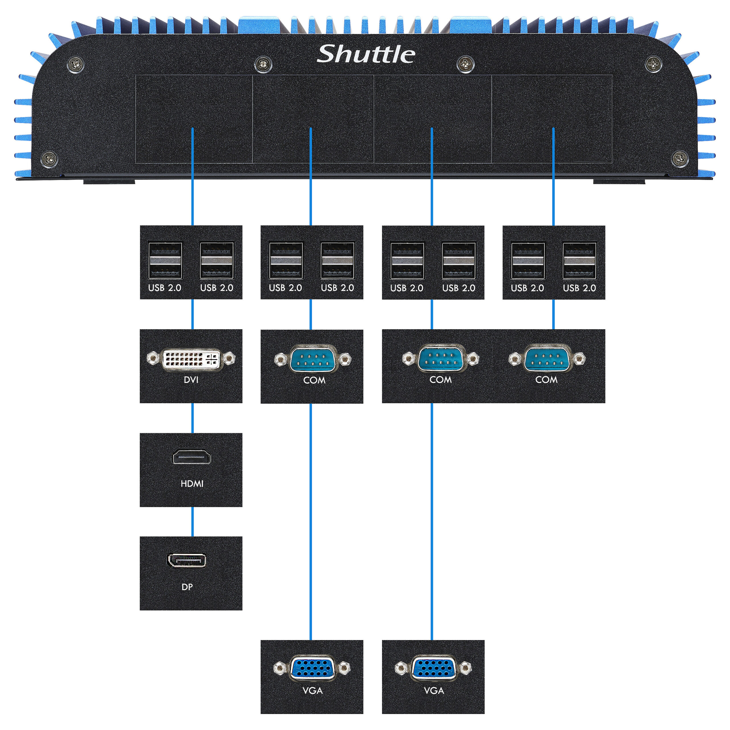 Barebone BPCAL02 Intel Core i5-1235U / M.2 - Figura 3