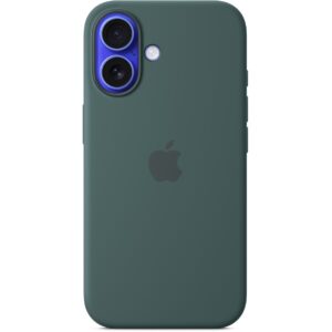 Mbrojtëse APPLE iPhone16 Silicone me MagSafe - Lake Green