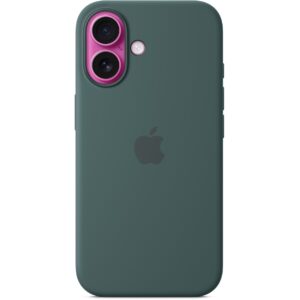 Mbrojtëse APPLE iPhone16 Silicone me MagSafe - Lake Green