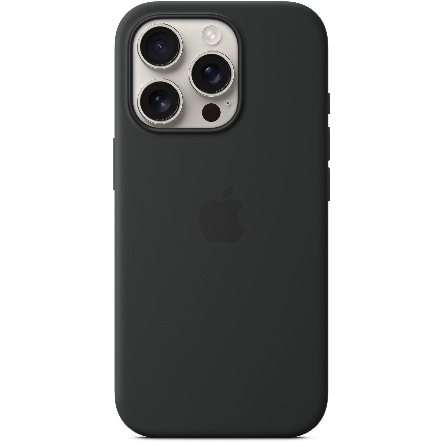 APPLE iPhone 16 Pro Silicone Case with MagSafe - Black - Figura 2