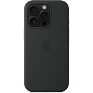 APPLE iPhone 16 Pro Silicone Case with MagSafe - Black