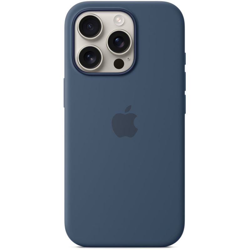 Aksesorë Apple iPhone 16 Pro Silicone Case with MagSafe – Denim