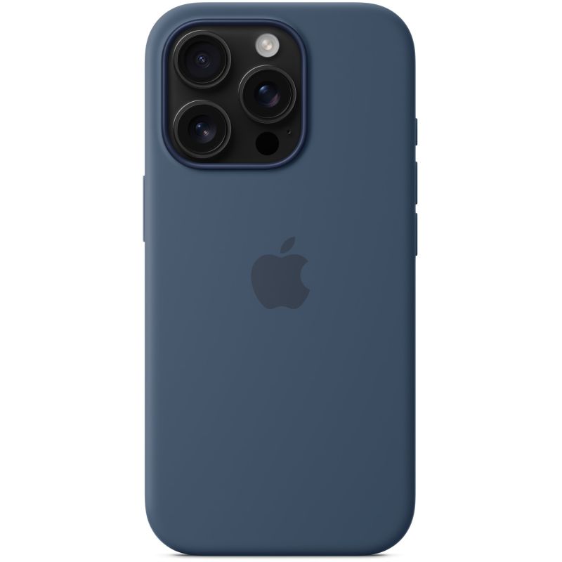Aksesorë Apple iPhone 16 Pro Silicone Case with MagSafe – Denim - Figura 4