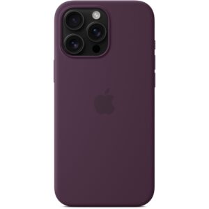 Mbrojtëse APPLE iPhone16 Pro Max Silicone me MagSafe - Plum