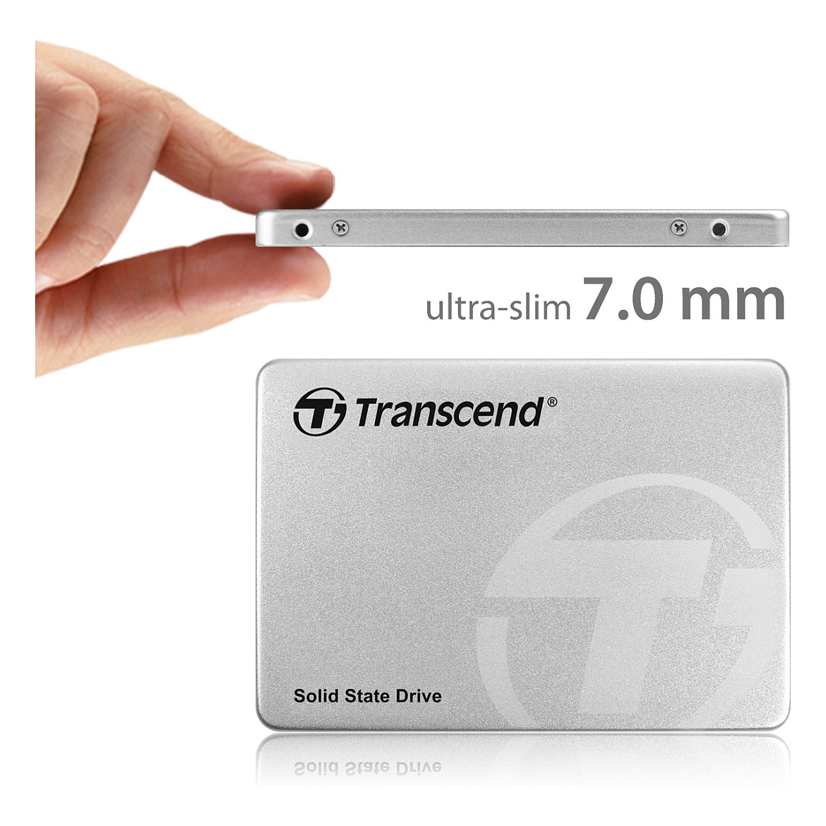 SSD të Brendshme Transcend SSD370S / 64GB / 2.5"/ SATA 6Gb/s / MLC / Aluminum Case - Figura 2