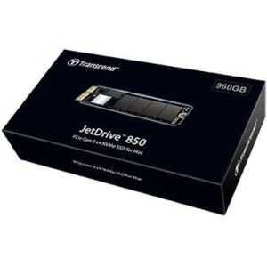 SSD e Brendshme TRANSCEND 240GB JetDrive 850 PCIe SSD for Apple Mac M13-M15 PCIe Gen 3 x4 NVMe e zezë