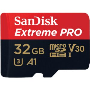 Kartë Memorie SD CARD 32GB SanDisk Extreme Pro MicroSDHC 100MB/s +Adapter