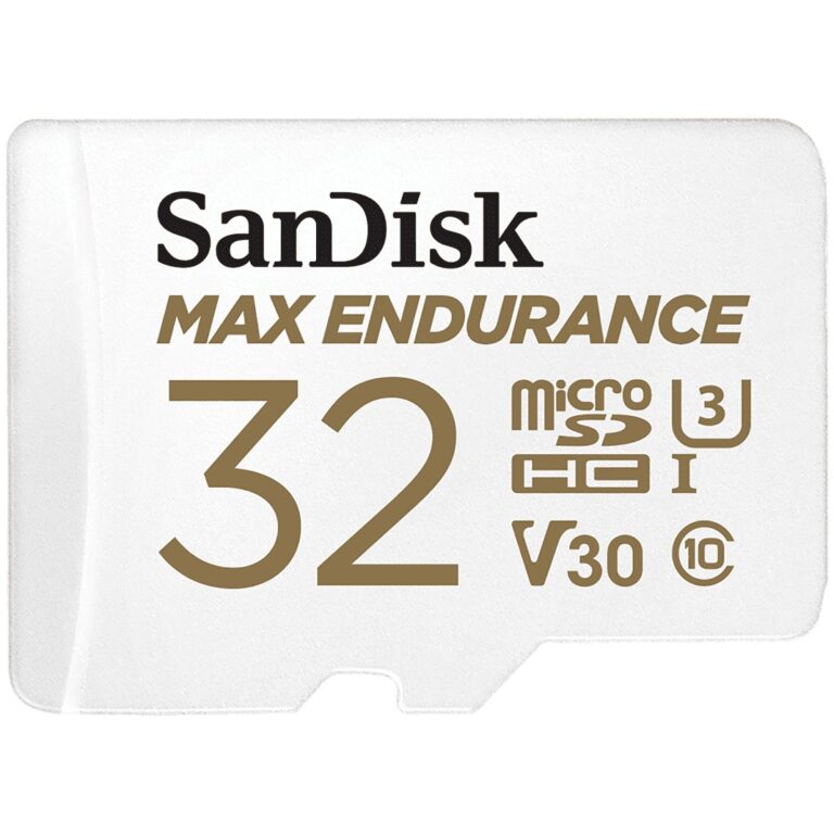 Kartë Memorie SD CARD 32GB SanDisk Max Endurance microSDHC 100MB/s +Adapter