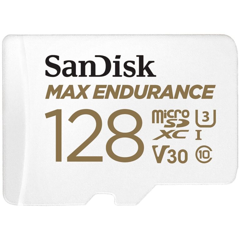 Kartë Memorie SD CARD 128GB SanDisk Max Endurance MicroSDXC 100MB/s +Adapter