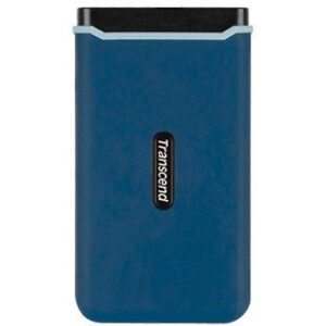 SSD e Jashtme TRANSCEND ESD370C 250GB PCIe to USB 3.1 Gen 2 Type C External SSD Blu