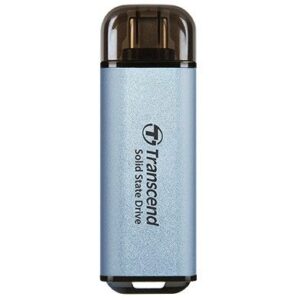 SSD e Jashtme TRANSCEND ESD300C 2TB External SSD USB 10Gbps Type C Blu