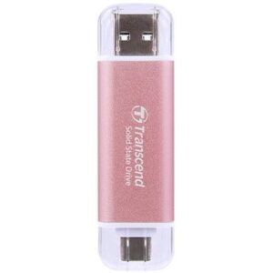 SSD e Jashtme TRANSCEND ESD310P 2TB External SSD USB 10Gbps Type C/A Pink