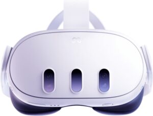 Syze virtuale Meta Quest 3 / Snapdragon XR2 Gen 2 / 512GB / 4K+  120Hz / 3D spatial audio / Të bardha