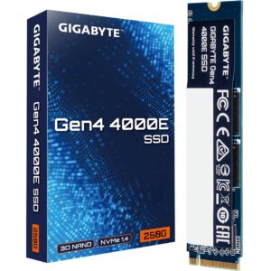 SSD e brendshme GIGABYTE Gen4 4000E SSD 250GB