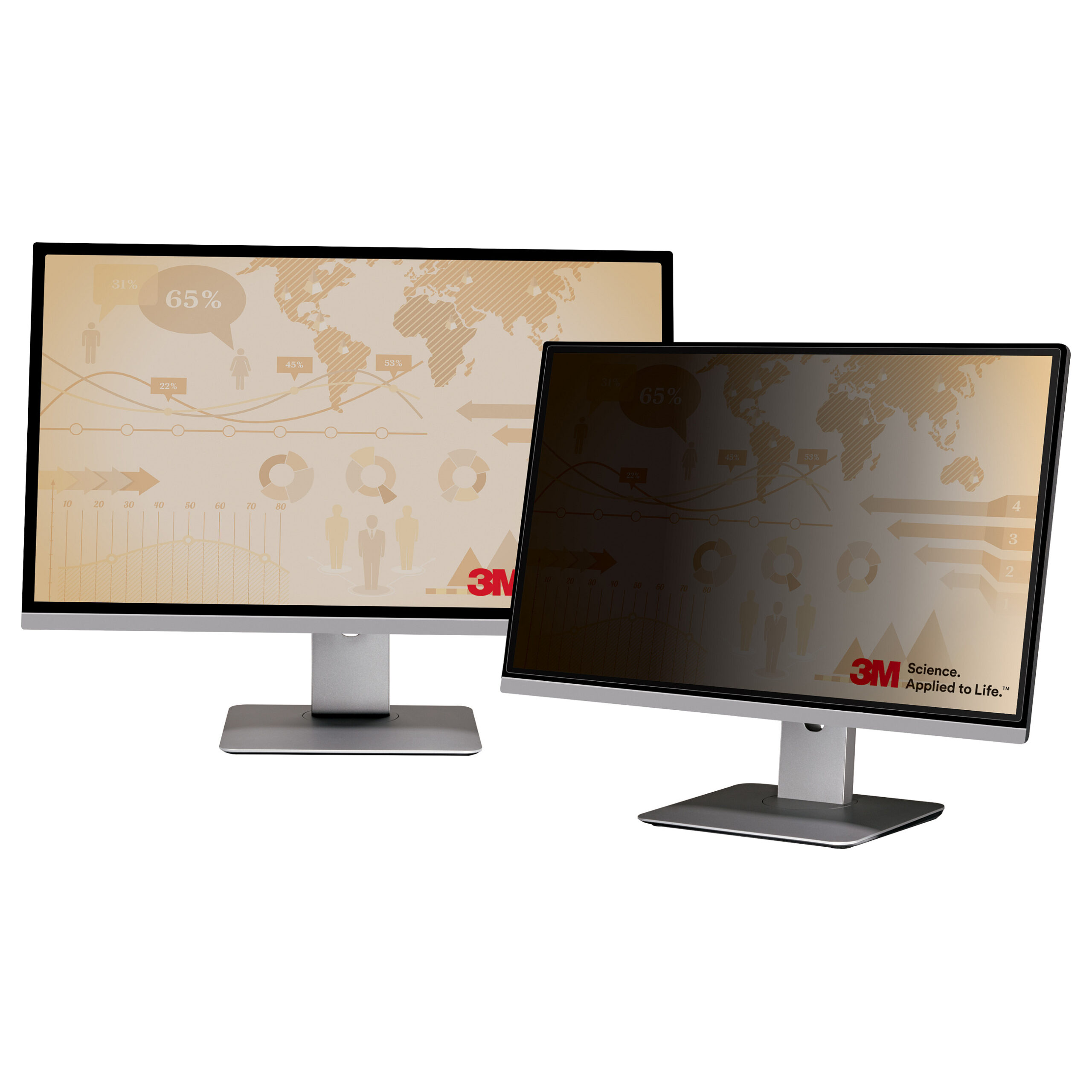 Xham mbrojtës Privacy Filter 3M për monitor 23.8″  16:9 4
