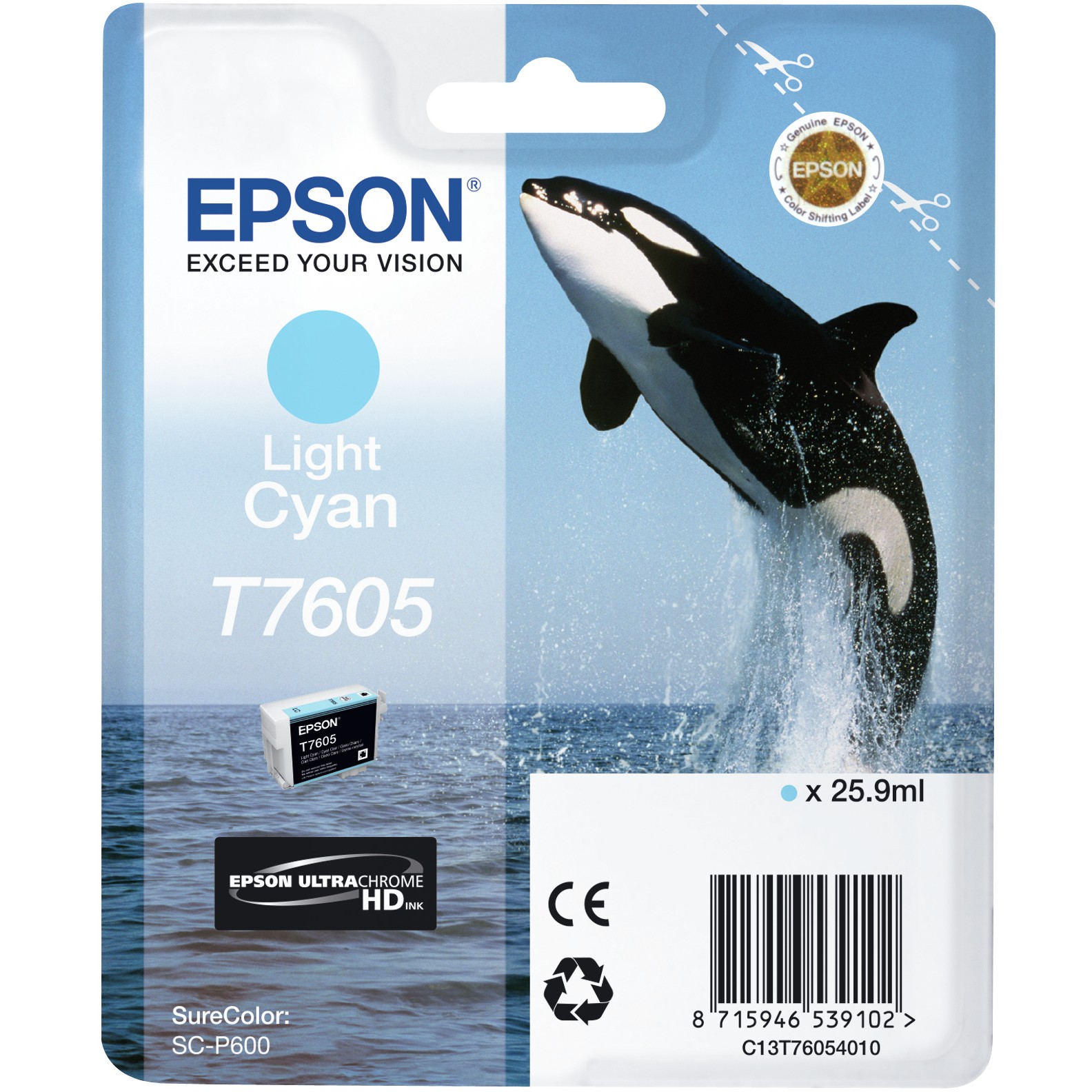INK Epson C13T76054010 – Blu e hapur