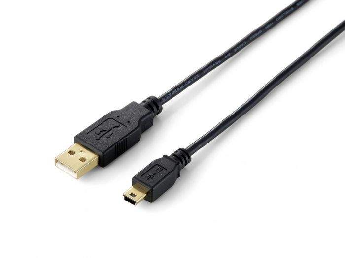 Kabllo USB 2.0 A–B Mini / 2.0m - Zezë