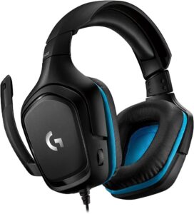 Kufje Gaming Logitech G432 Headset / 981-000770 – Zezë / Blu