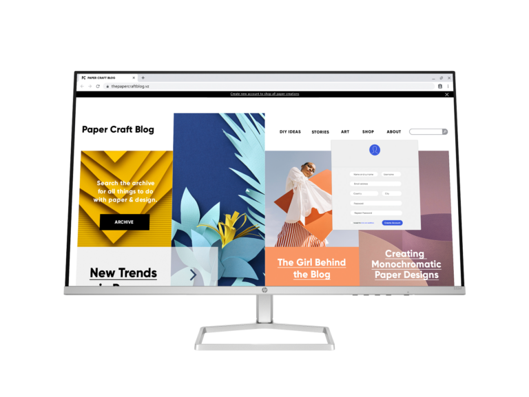 Monitor HP Series 5 532sf / 31.5" Full HD IPS 100Hz 5ms / HDMI VGA / e zezë