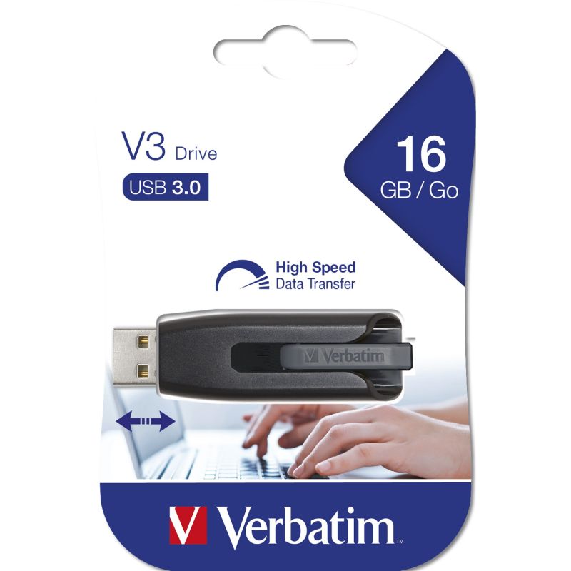 USB Flash Drive Verbatim Store'n'Go V3 / 16GB / 3.2 – Zezë - Figura 3