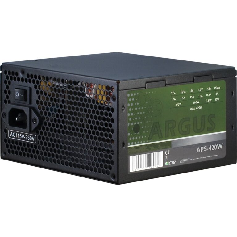 Furnizues Energjie PSU Inter-Tech Argus APS-420W 420W ATX Power Supply – Zezë