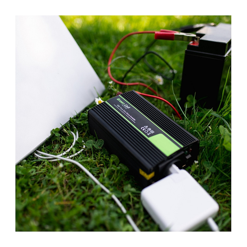 Invertor Rryme Green Cell / 12V në 230V / 500W / 1000W - Figura 2