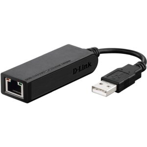 Aksesor për Kartë Rrjeti D‑Link DUB‑E100 / USB 2.0 / Fast Ethernet / 1× RJ45