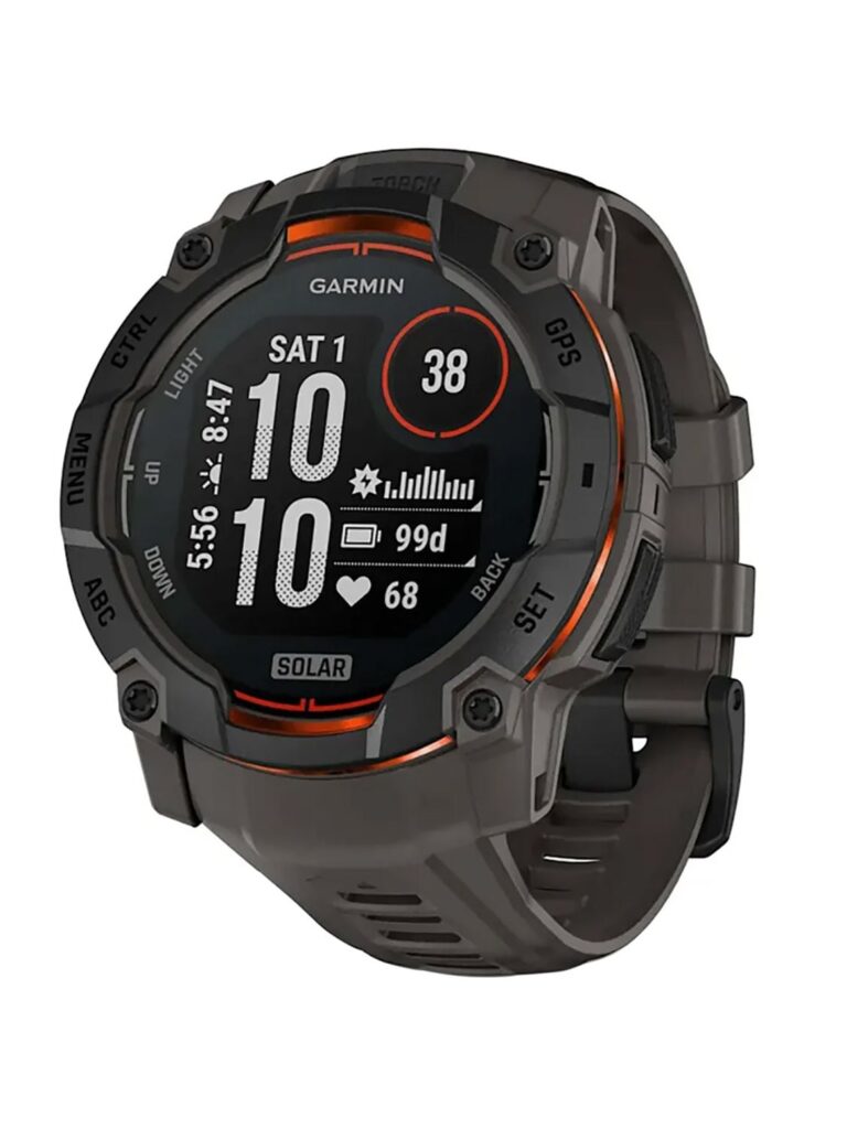 Orë e mençur Garmin Instinct 3 Solar 50mm / 010-02935-00 /  Charcoal / Black - L