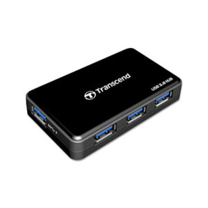 HUB Transcend USB 3.0 4-Port / SuperSpeed / Active with Power Adapter - Zezë