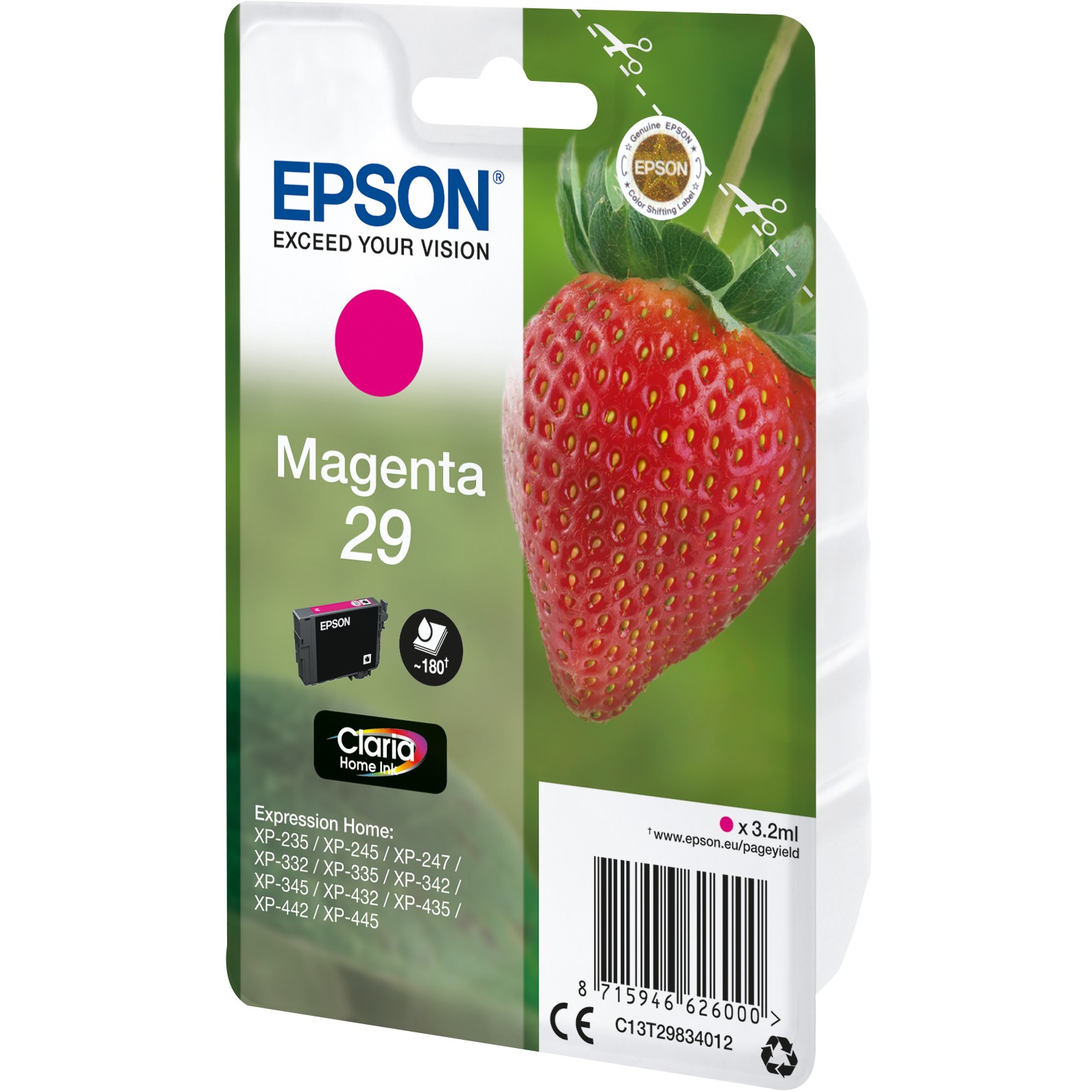 INK Epson 29 C13T29834012 /up to 180 pages – Rozë - Figura 2