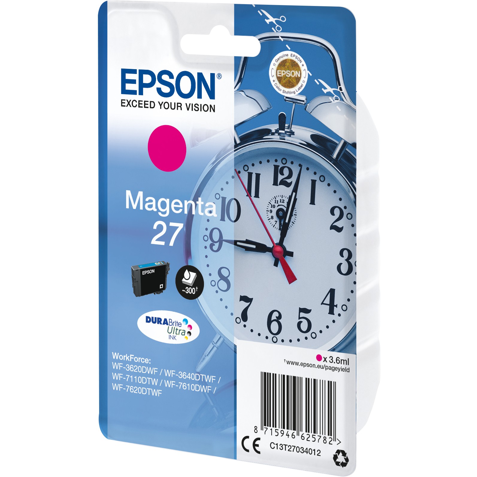 INK Epson 27 T2703 – Rozë - Figura 2