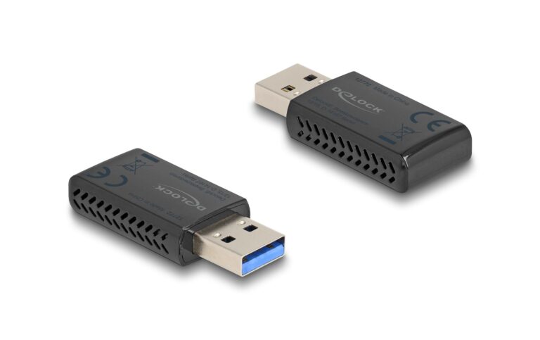 WiFi USB DELOCK Wi-Fi 6 Dualband WLAN USB Stick AX1800 1201 + 574mbps
